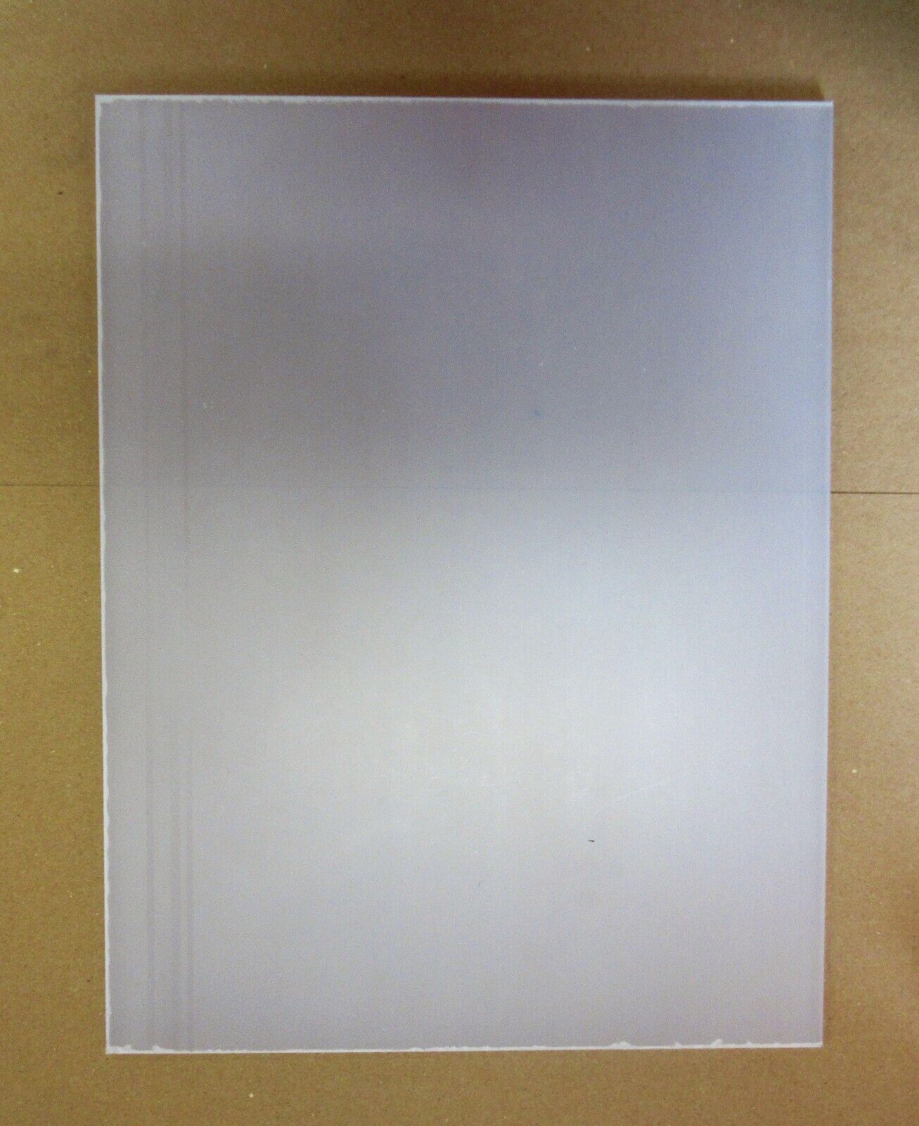 PET-G Lumex® Platte 6mm Zuschnitt 452 x 345mm Kunststoffglas transparent