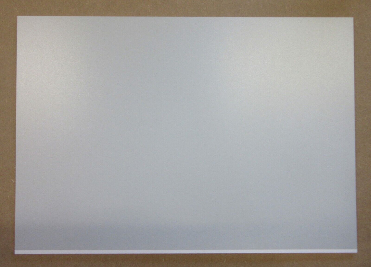 PVC Hartschaumplatte 6mm Zuschnitt hellgrau lackiert 488 x 340mm Kunststoffplatte