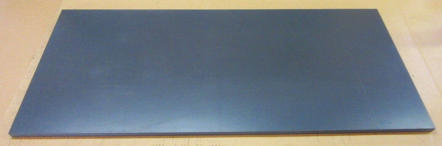 PVC-U CAW Platte 20mm Dunkelgrau Zuschnitt 776 x 400mm Technischer Kunststoff