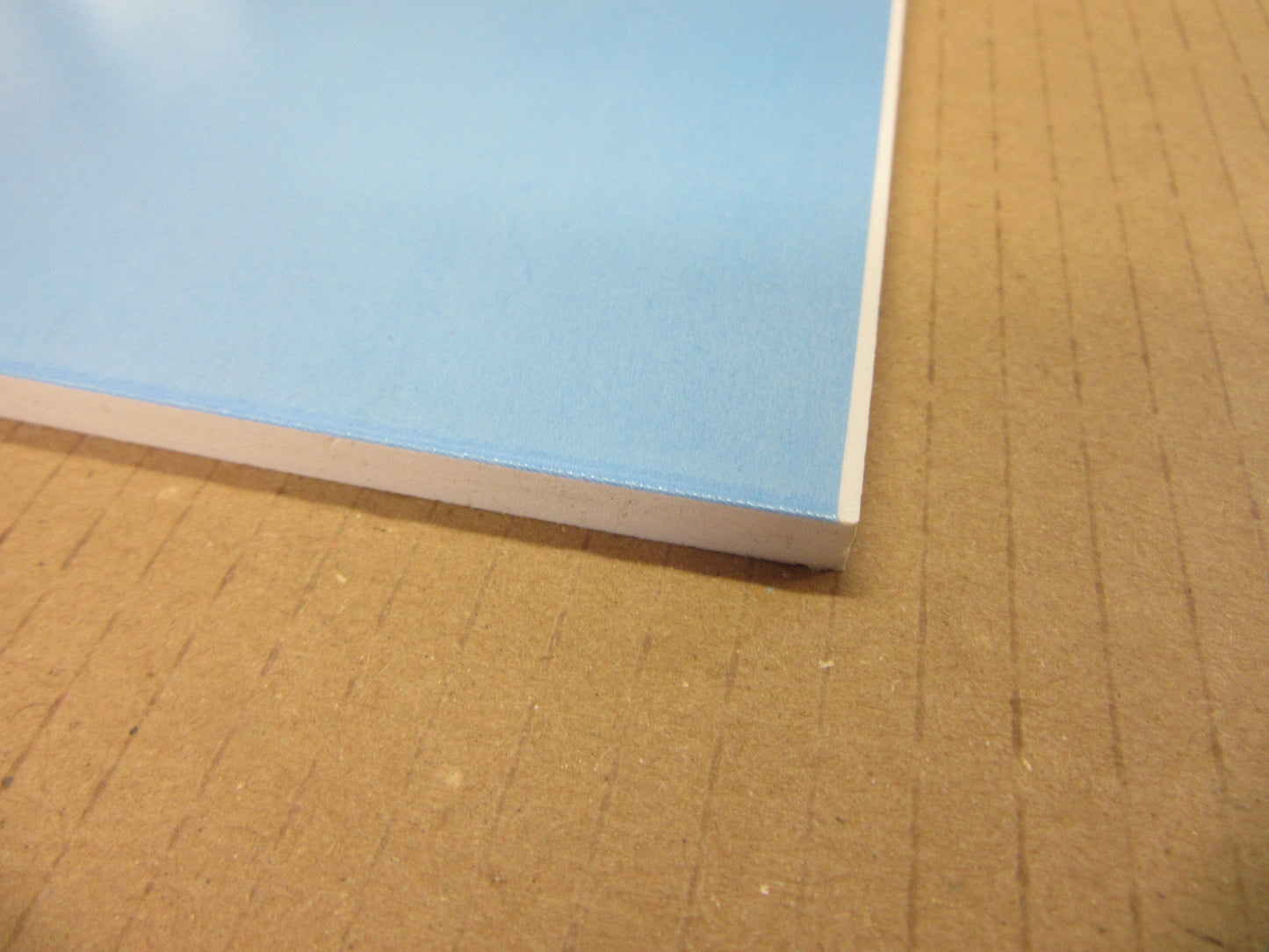 PVC Hartschaumplatte 6mm Zuschnitt weiß 840 x 435mm - Kunststoff Platte