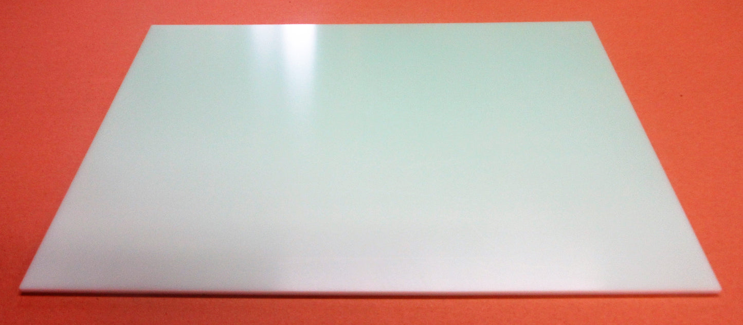 Acryl XT-Platte 5mm Zuschnitt DIN A2 594 x 420mm Opal weiß Kunststoffglas