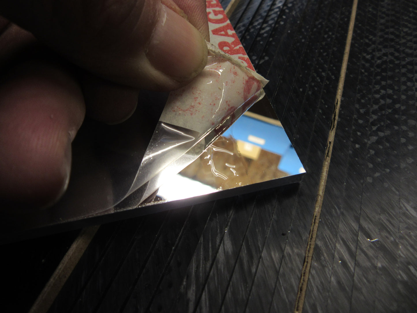 Verspiegeltes Acrylglas 4mm Zuschnitt 425 x 410mm Kunststoffglas Acrylglas