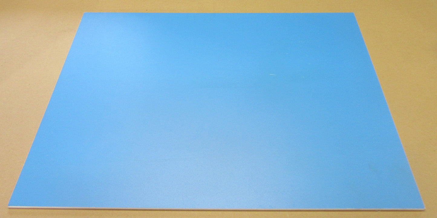 PVC Hartschaumplatte 6mm Zuschnitt grün lackiert 685 x 512mm - Simopor S Kunststoff Platte