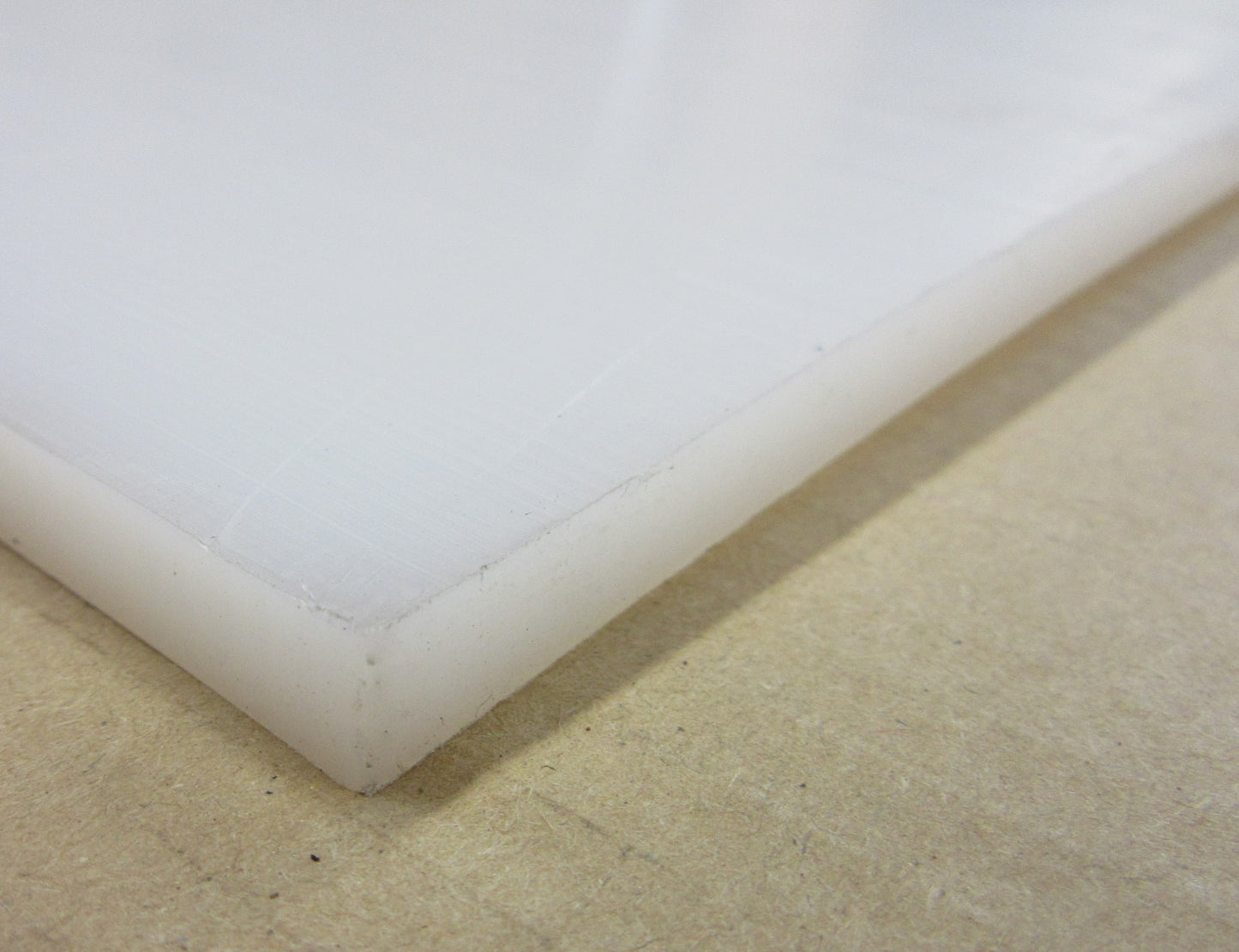 PE HD-1000 UHMW Platte 8mm Natur 1005 x 934mm Vollmaterial Techn. Kunststoff