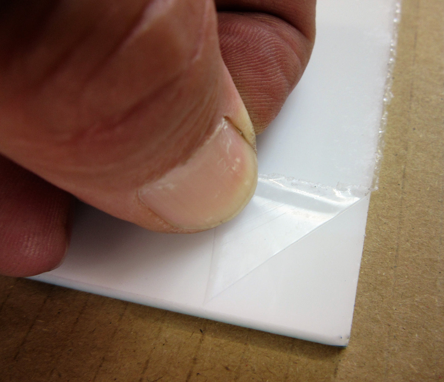 Acryl XT-Platte 5mm Zuschnitt 561x499mm WO 026 Opal weiߠKunststoffglas Acrylgla