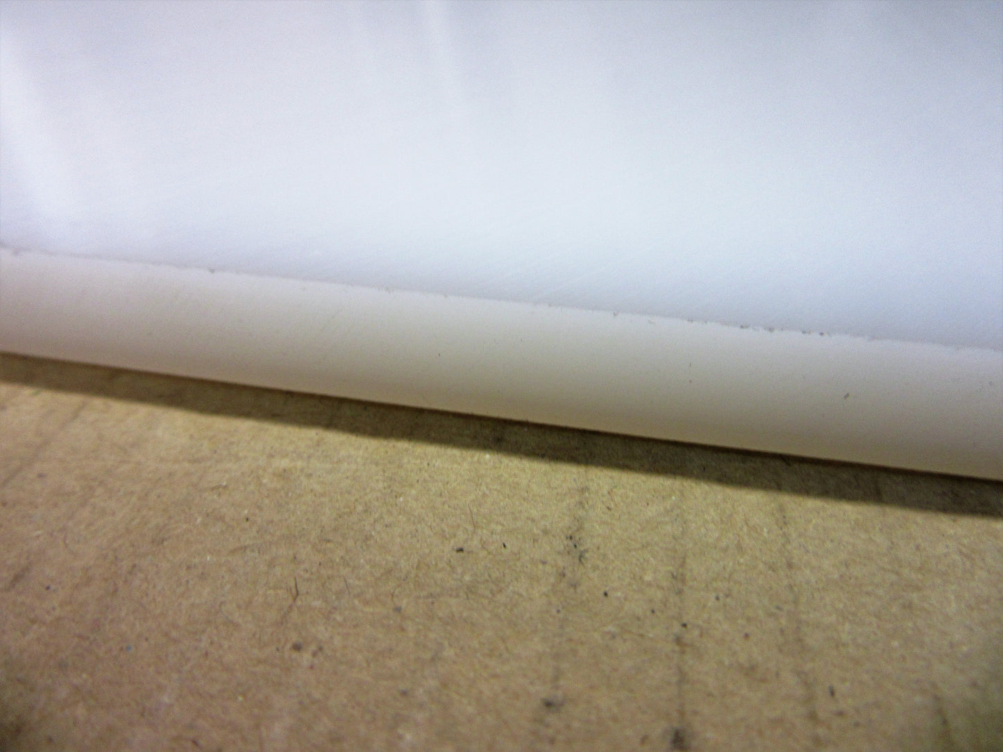 PE HD Platte 10mm 760 x 479mm Natur Vollmaterial Technischer Kunststoff