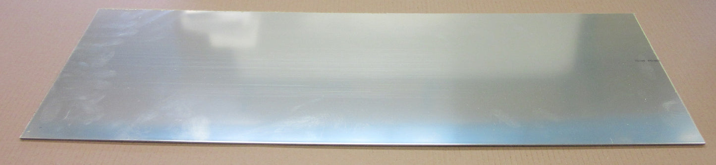 Alu-Verbundplatte 3mm Spiegel Innen und Außeneinsatz Zuschnitt 810 x 270mm