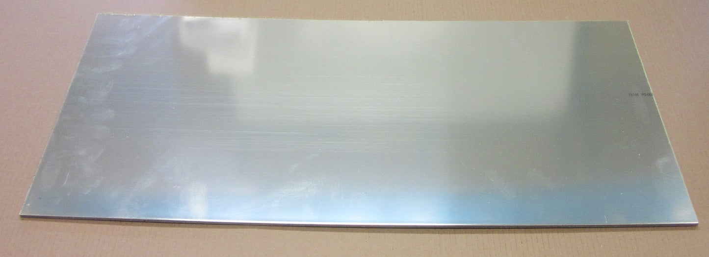 Alu-Verbundplatte 3mm Spiegel Innen und Außeneinsatz Zuschnitt 837 x 444mm