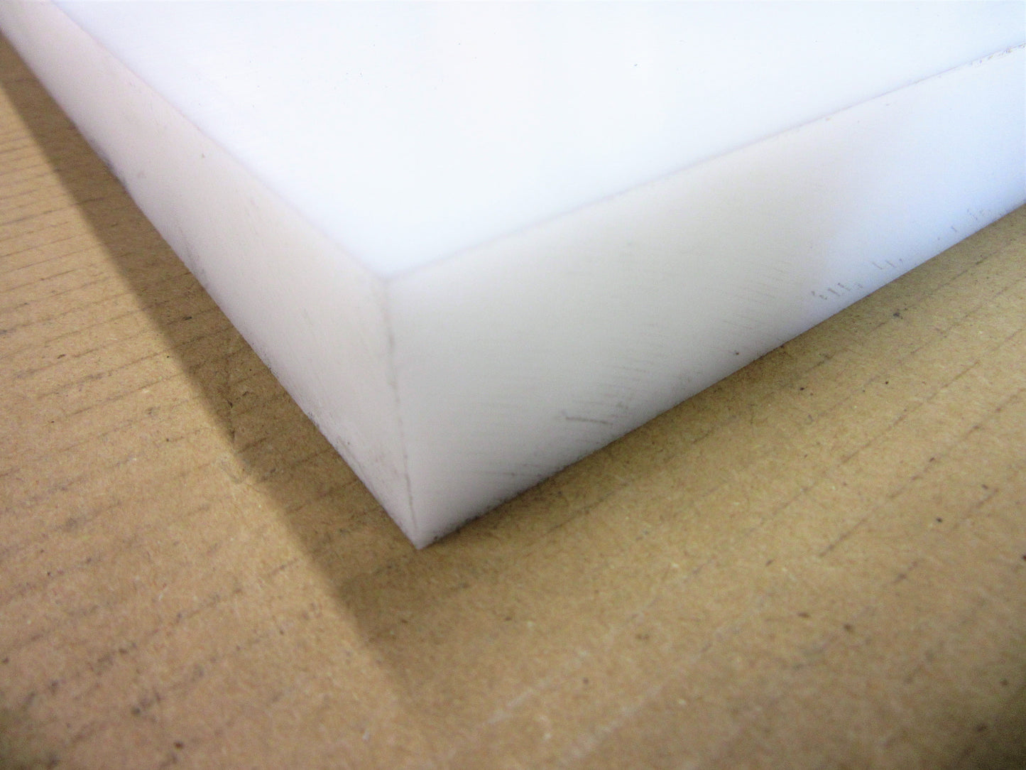 POM-C-Platte 30mm Natur Zuschnitt 890 x 495mm Vollmaterial Techn. Kunststoff