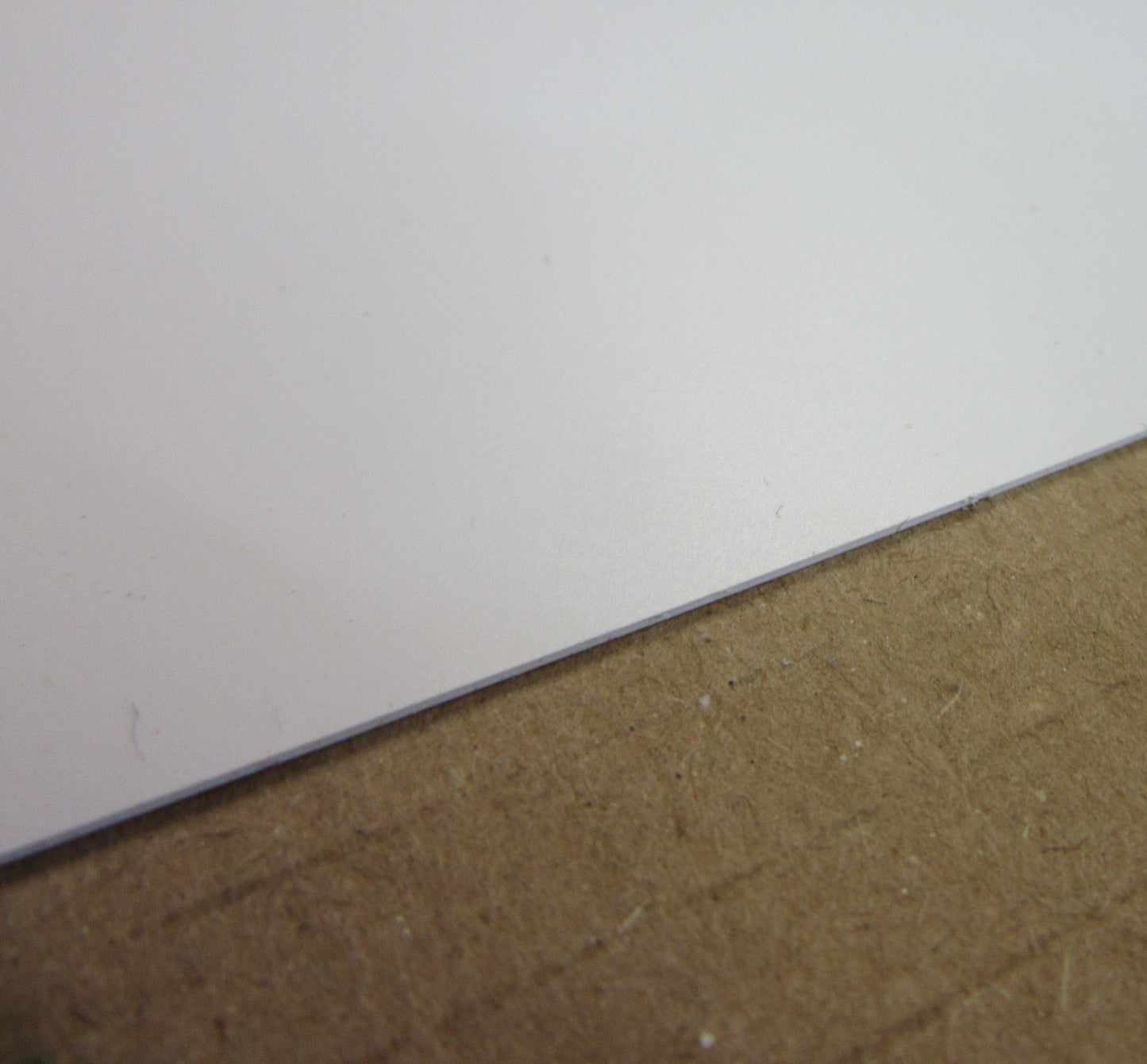 Polystyrol-Platte 0,5mm 840 x 190mm Weiß matt - PS Platte