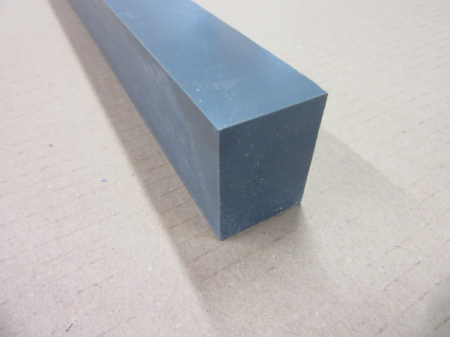 PVC-U CAW Platte Streifen 40mm Dunkelgrau Zuschnitt 944 x 25mm Technischer Kunststoff