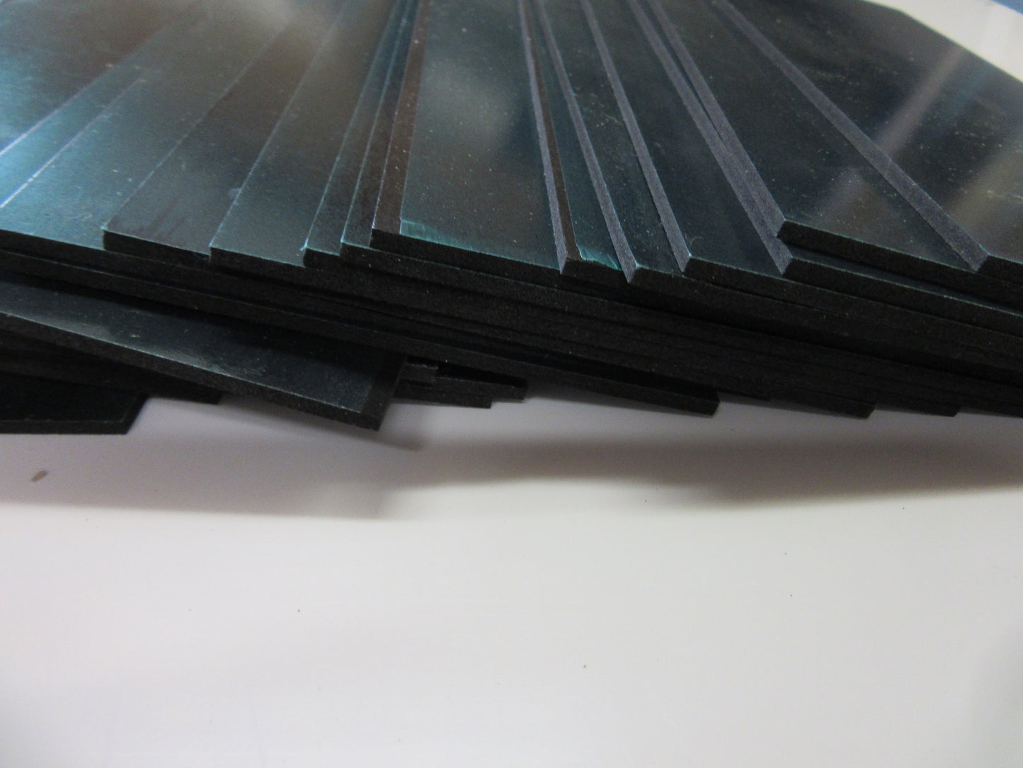 PVC Hartschaumplatten 3mm Schwarz ca. 1,5 kg - Kunststoff Platten