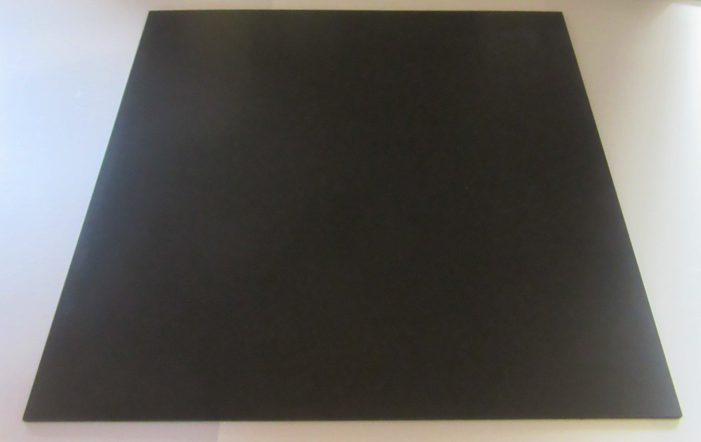 PVC Hartschaumplatte 3mm Zuschnitt Schwarz 405 x 400mm - Kunststoff Platte