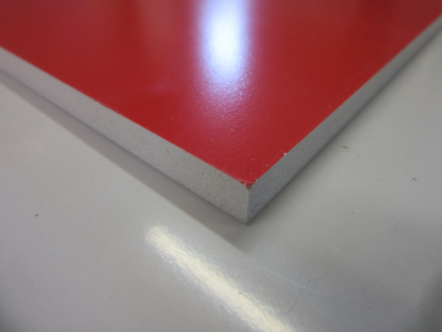 PVC Hartschaumplatte 8mm Zuschnitt weiß 674 x 175 mm - Simopor S Kunststoff Platte