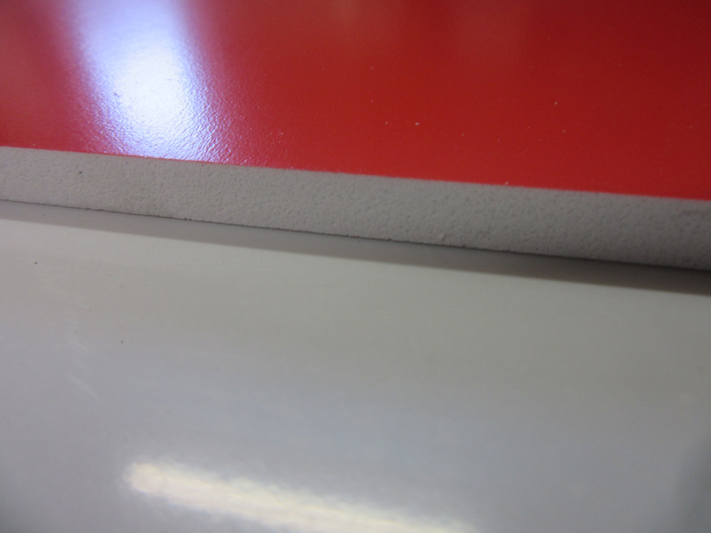 PVC Hartschaumplatte 8mm Zuschnitt weiß 400 x 245 mm - Simopor S Kunststoff Platte
