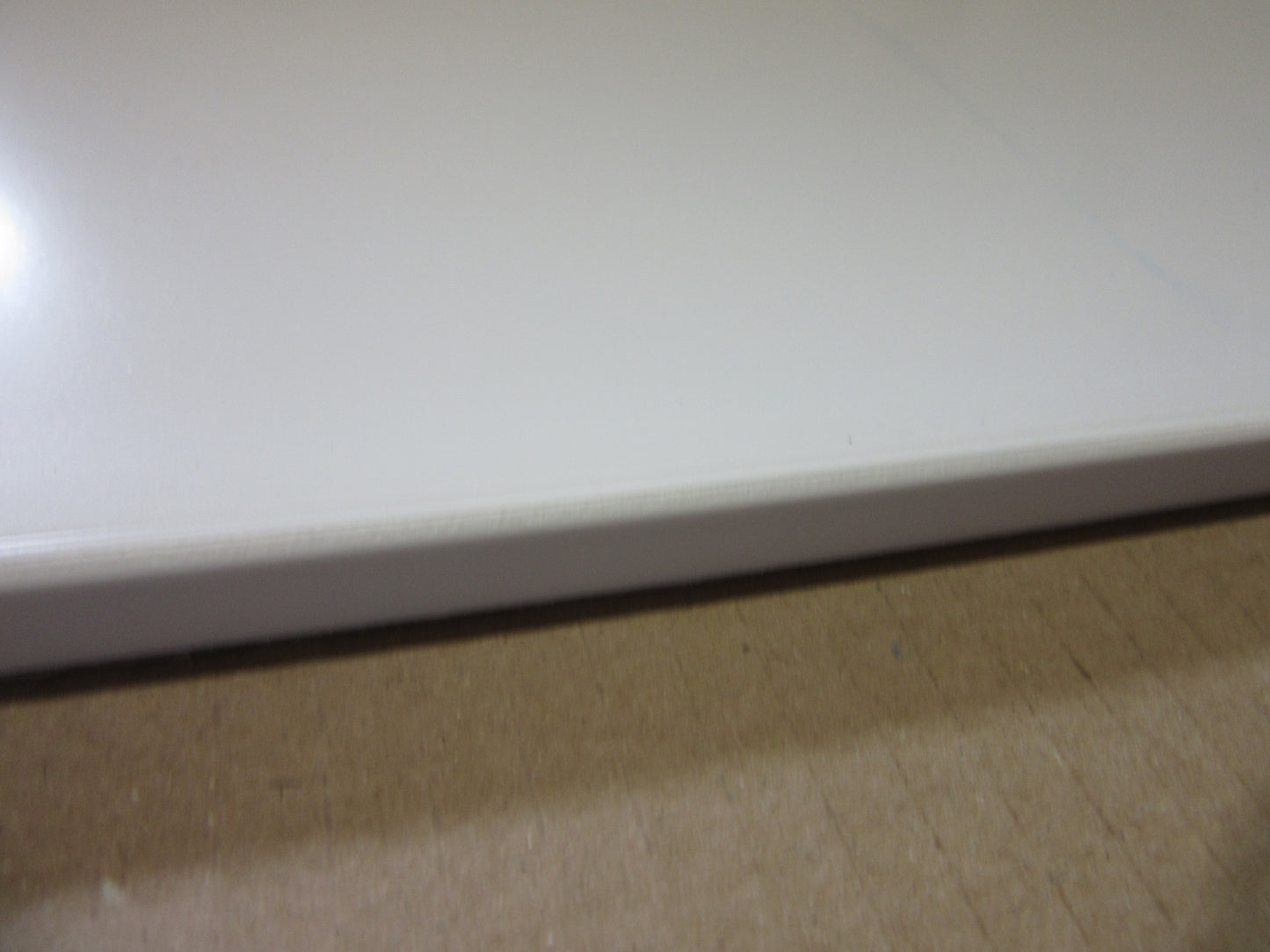 PVC Integralschaumplatte 10mm Zuschnitt weiß 580 x 150 mm - Kunststoff Platte