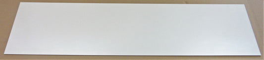 Alu-Verbundplatte 3 mm weiß Zuschnitt 585 x 212 mm, Deckschicht 0,3 mm DIBOND®