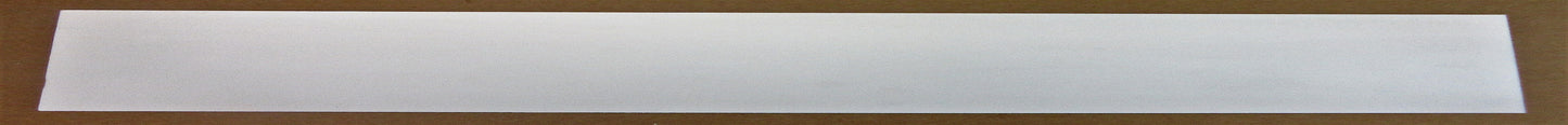 PVC Hartschaumplatte 3mm Zuschnitt weiß 940 x 95 mm - KömaPrint® Kunststoffplatte