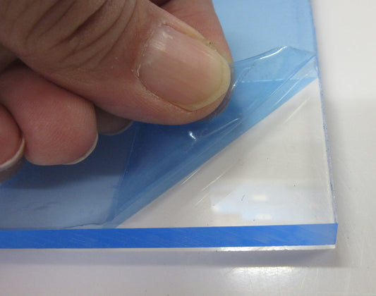 Acryl XT Platte 8mm Zuschnitt 257 x 144mm - Kunststoffglas - Acrylglas - transparent