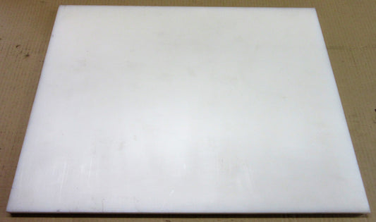 PE HD Platte 20mm 517 x 458mm Natur Vollmaterial Technischer Kunststoff