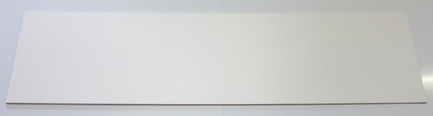 PVC Hartschaumplatte 6mm Zuschnitt Dunkelblau lackiert 1010 x 250mm Kunststoffplatte