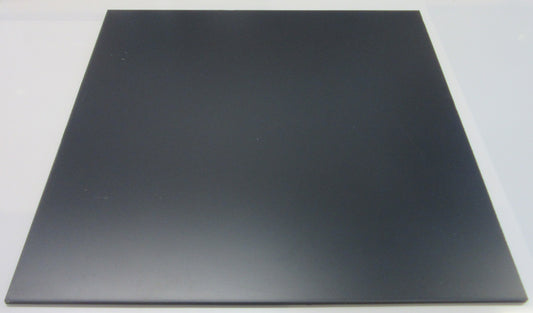 PVC-Hartplatte 6mm Dunkelgrau Zuschnitt 448 x 448mm Technischer Kunststoff