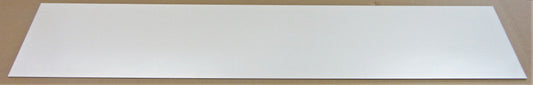 Alu-Verbundplatte 3mm weiß Zuschnitt 1043 x 212mm, Deckschicht 0,3mm DIBOND®