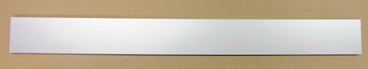 Acryl XT Blende 8mm 698 x 70mm Kunststoff-Licht-Blende Silber, Panel, Leiste, Acrylglas