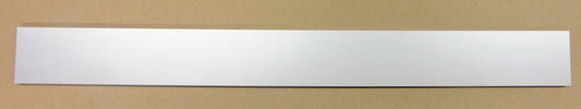 Acryl XT Blende 8mm 698 x 70mm Kunststoff-Licht-Blende Silber, Panel, Leiste, Acrylglas