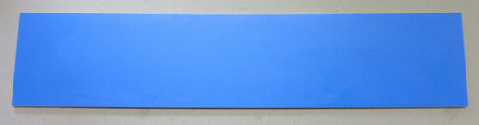 PVC Hartschaumplatte 6mm Zuschnitt Blau lackiert 689 x 145 mm  Kunststoffplatte