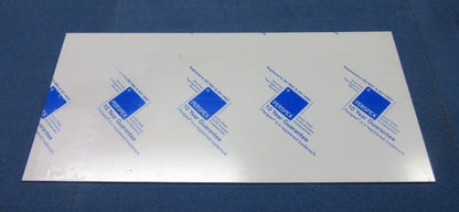 Acryl GS-Platte 3mm Zuschnitt 525 x 245mm Frost weiß S2 030 Kunststoffglas