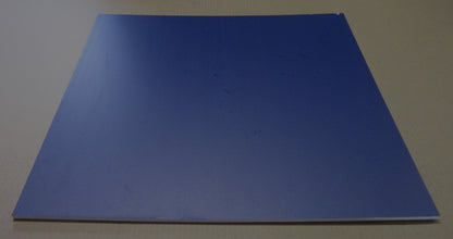 PVC Hartschaumplatte 6mm Zuschnitt Dunkelblau lackiert 460 x 398mm Kunststoffplatte