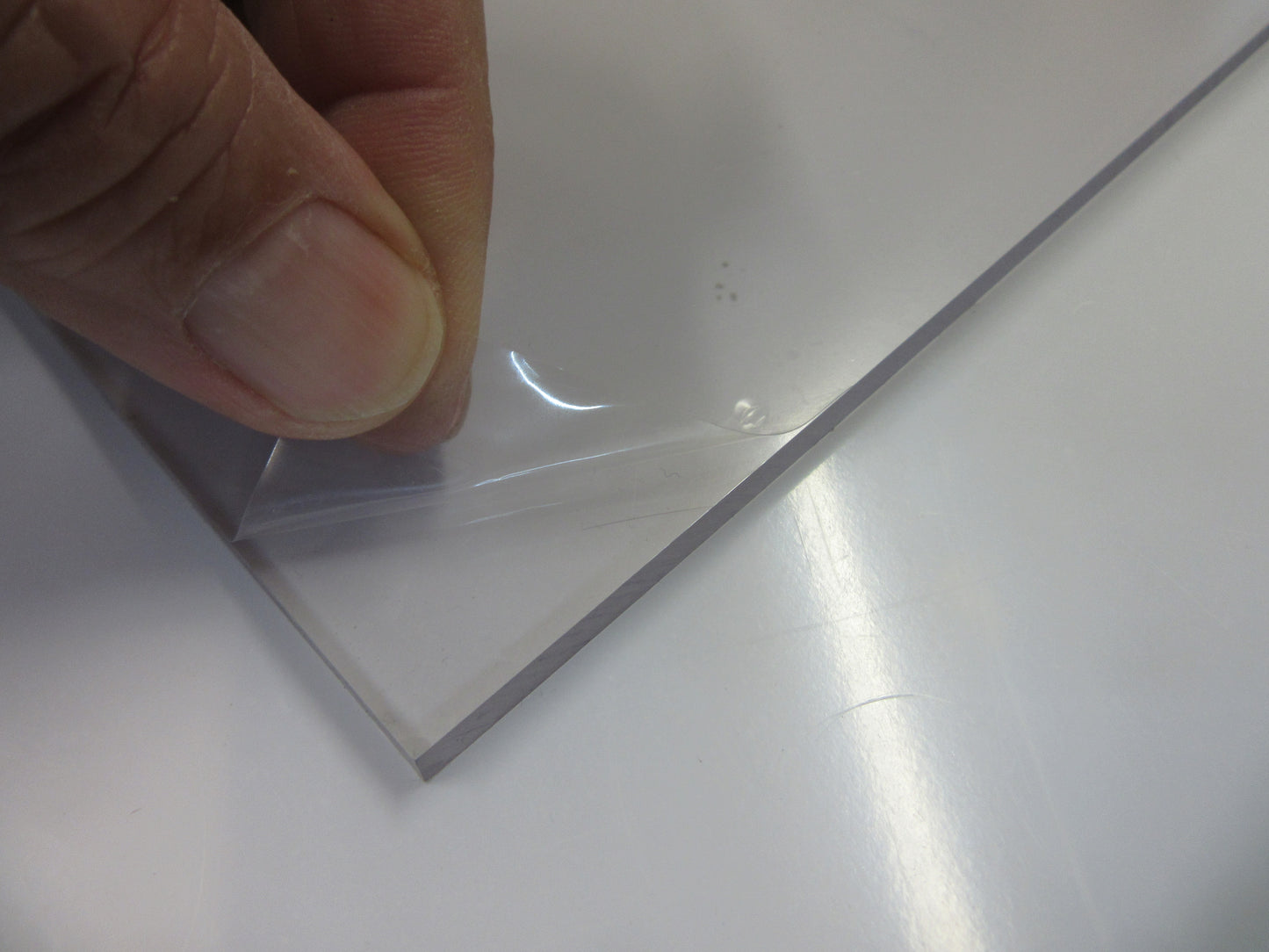 Kunststoffplatte PET-G Platte 6 mm Zuschnitt 400 x 330 mm Kunststoffglas klar