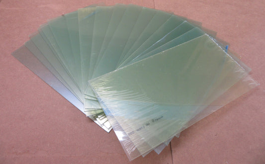 PET-A Platten 2Kg Reste aus Zuschnitt 2mm Axpet® NR clear 099 Kunststoffplatten