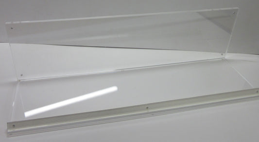 Acryl L Ständer, Bilderrahmen, Display, Werbung, Fotorahmen, Doppelseitig, mit Magnet
