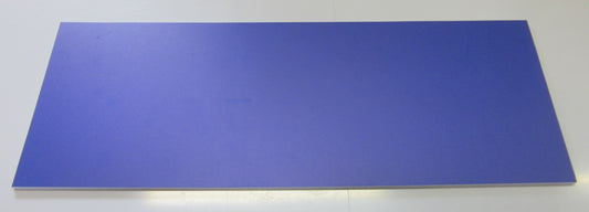 PVC Hartschaumplatte 6mm Zuschnitt Dunkelblau lackiert 624 x 233mm Kunststoffplatte