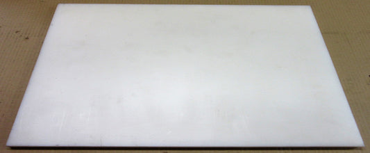 PE HD Platte 20mm 780 x 500mm Natur Vollmaterial Technischer Kunststoff