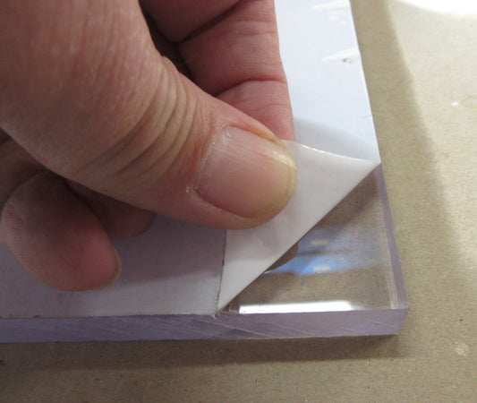 PC Platte 12mm Zuschnitt 325 x 243mm Kunststoffglas transparent Polycarbonat