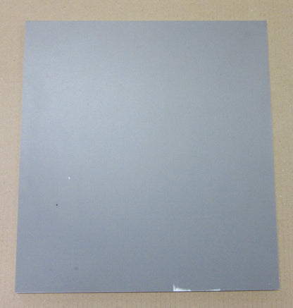PVC Hartschaumplatte 6mm Zuschnitt Grau lackiert 350 x 345mm Kunststoffplatte