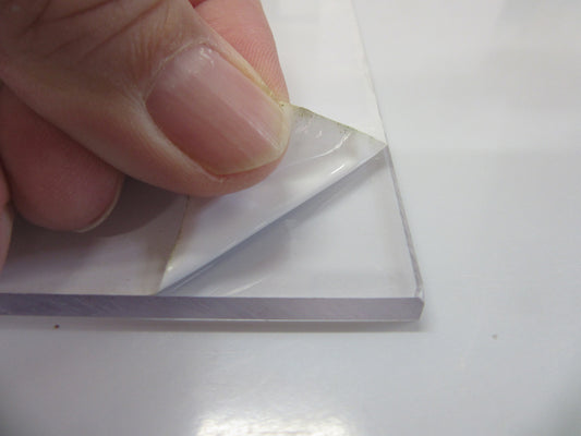PC UV Platte 5mm Zuschnitt 469 x 336mm EXOLON® UV 2099 Klar Kunststoffglas Polycarbonat