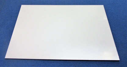 Alu-Verbundplatte 3mm weiß Zuschnitt DIN A3 420 x 297mm Werbeschild Firmenschild
