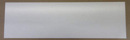 PVC Hartschaumplatte 3mm Zuschnitt weiß 580 x 200 mm - Excel Kunststoff Platte