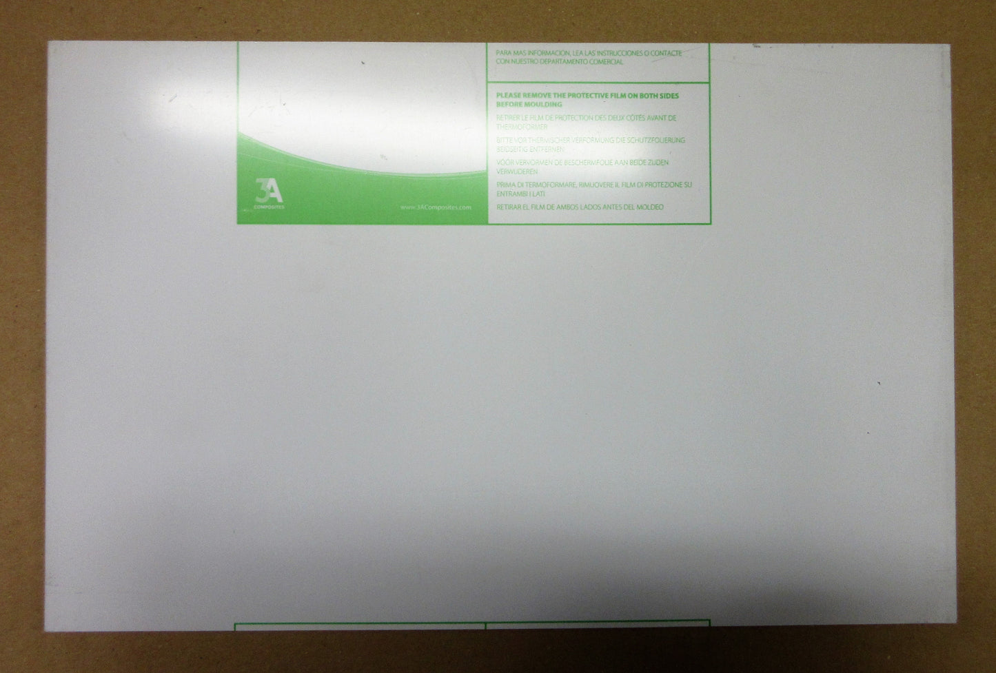 PC Platte 8mm Zuschnitt 426 x 275 mm Kunststoffglas transparent Polycarbonat