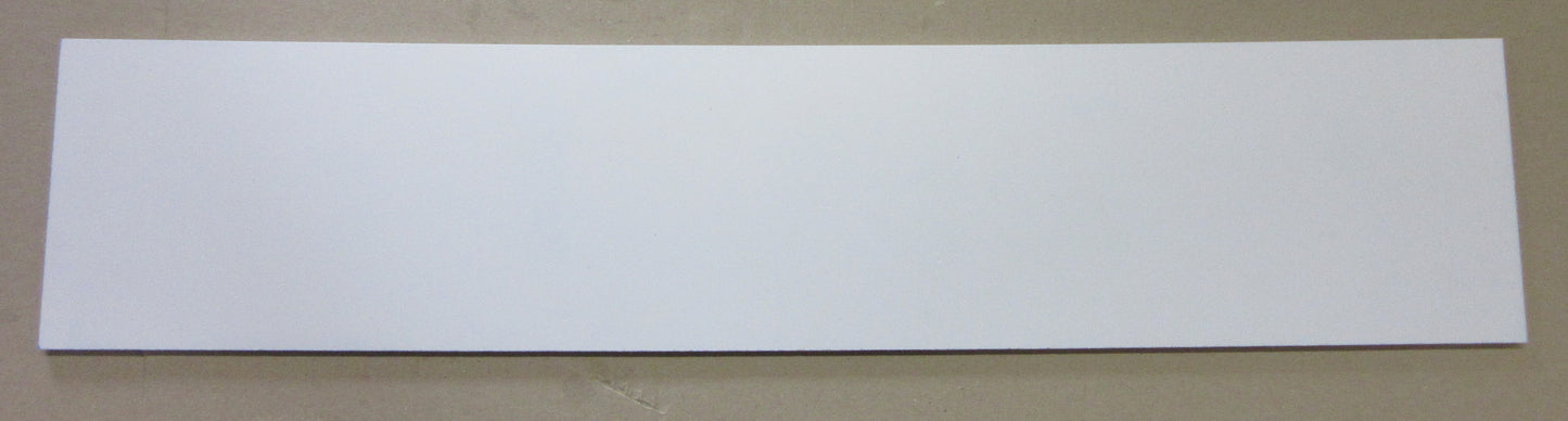 PVC Hartschaumplatte 6mm Zuschnitt Blau lackiert 689 x 145 mm  Kunststoffplatte