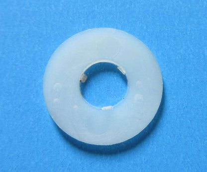 100 Stück Unterlegscheiben aus PE, natur, 15,4mm, 1mm stark, für M6