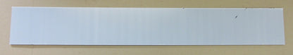 PC UV Platte 6 mm Grau getönt 685 x 79mm Polycarbonat Kunststoffglas