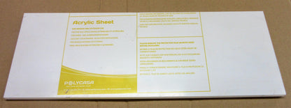 Acryl GS-Platte 8mm 420 x 155mm Cast Design Kunststoffglas, Polycasa ,Acrylglas