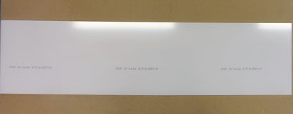 Acryl XT Platte 5mm Zuschnitt 1141 x 287 mm SOFT TONE WO 075 Opal weiß Kunststoff