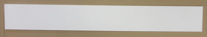 PVC Hartschaumplatte 6mm Zuschnitt weiß 1109 x 145 mm - Excel Kunststoff Platte