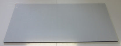 PC UV Platte 6 mm Grau getönt 568 x 253mm Polycarbonat Kunststoffglas